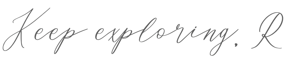 Keep Exploring R